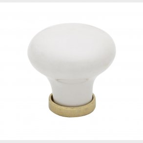 Knopp K1 Porslin / M&auml;ssing