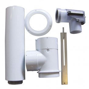 Bassats Skorsten.Split �80 / 125