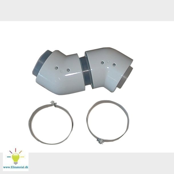 Ecotec Bjn. 45&deg; 2 Stk. 80/125