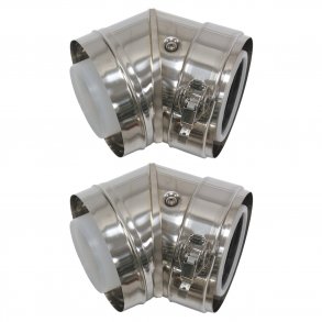 45&deg; B&ouml;j. �80 / 125 Fasad (2st)