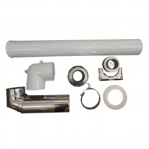 Fasadavgas �80 / 125 mm