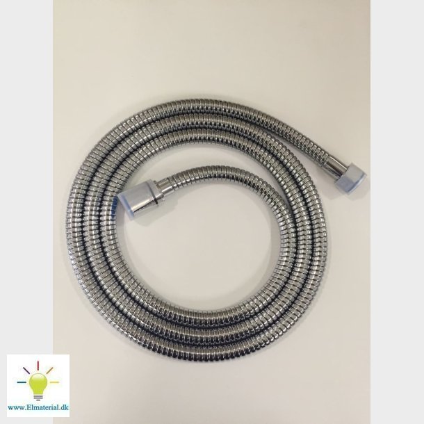 1/2" Bruseslange 1,5 M. Krom