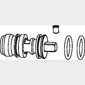 Spindel T / Innerg�rd, Sj&auml;lvt&ouml;mmande.