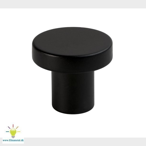 Knop K6 Sort El og vvs materialer