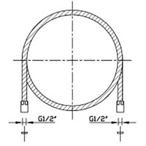 Duschslang f&ouml;r kommersiellt k&ouml;k