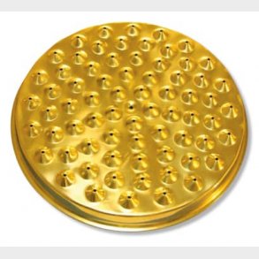 Polerad huvuddusch 130 mm