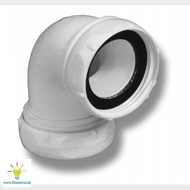 1.1/2"X40Mm Hvid Pl.Vink.