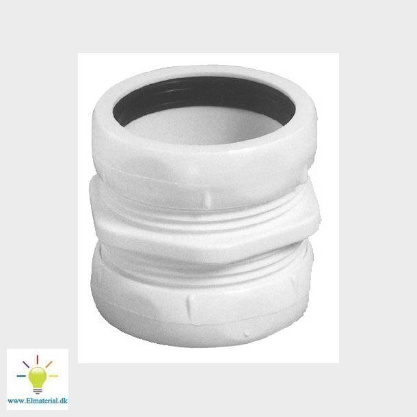 Overg.Kobling 32/32 Pp Hvid