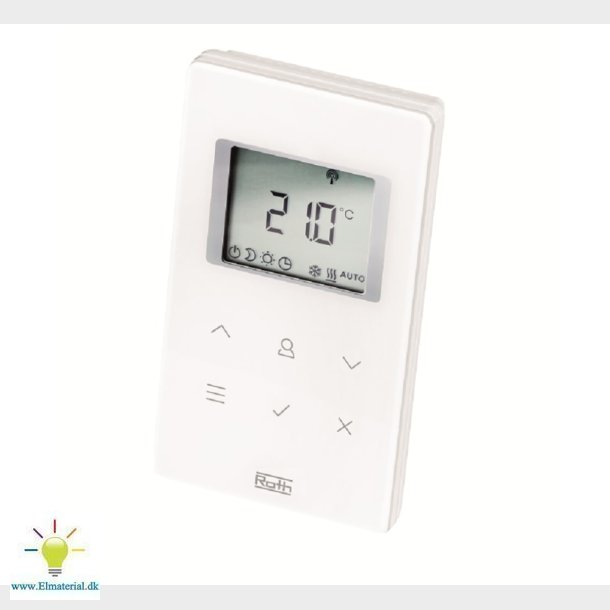 Roth Touchline Termostat Hvid