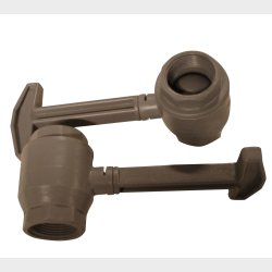 1.1/4" Plast Kugle Ventil