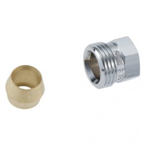 Fmm Nippel med kon 1/2