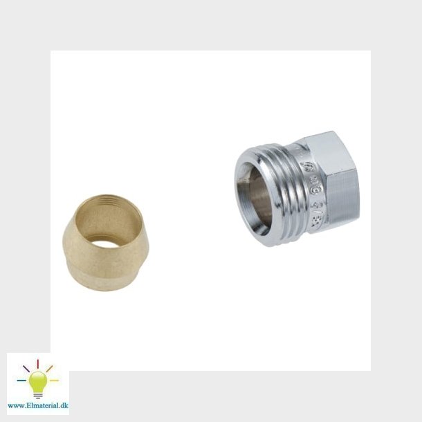 Fmm Nippel Med Konus 1/2"X10