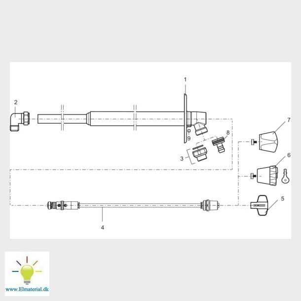 Mora Garden Ii Topstykke 58Cm