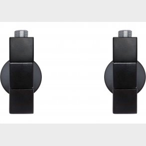 4-K2 Ventilsats, V/L Svart