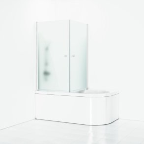 Skor High Bath 83X83X141 Vit / Fro