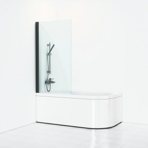 Skor Sk&auml;rmbadkar 80X141 Sor / Kla