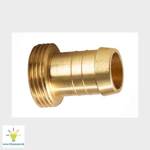 1/2" Slangestuds M/3/4" Gev.
