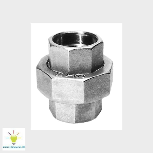3/4" Svejseunion M/Konisk Tt.