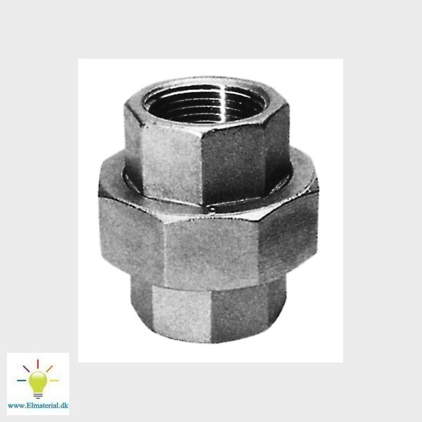 3/8" Union Med Teflon Pak.