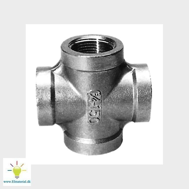 3/4" Kryds El og vvs materialer