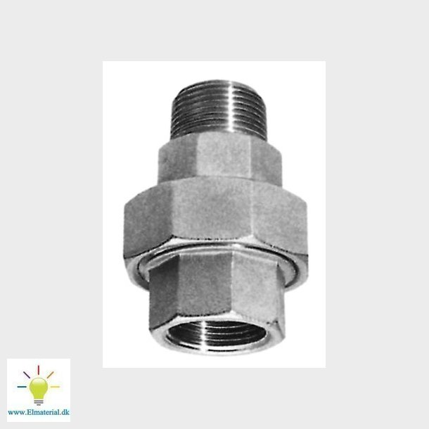 21/2" Union M/N Med Konisk Tt