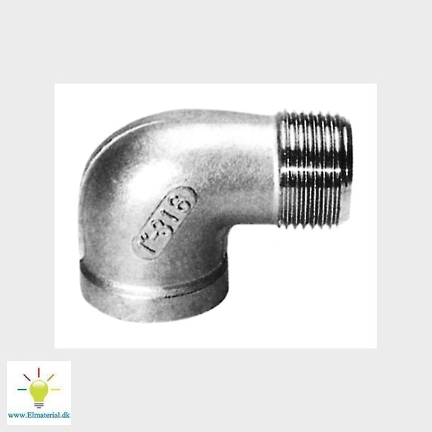 21/2" Vinkel 90G M/N