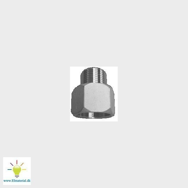 2X11/4 Spidsmuffe M/N Aisi316