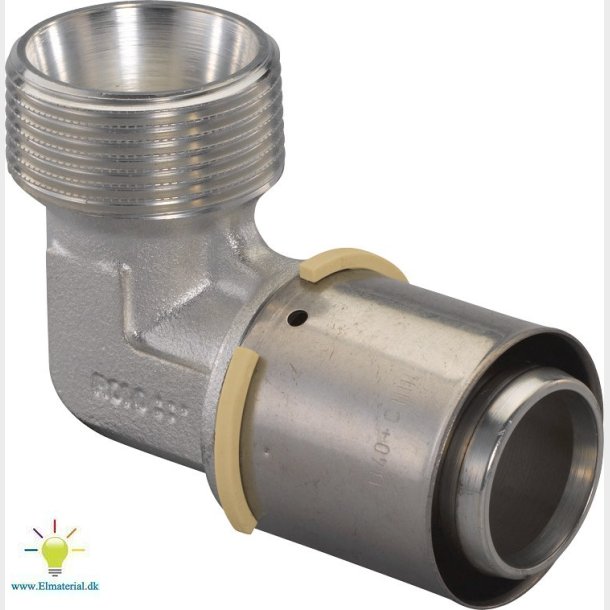 S-Press Vinkel Nipp 40-R1 1/4"