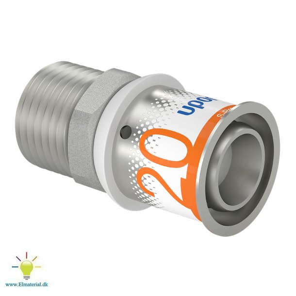 20X1/2" Uponor Alupex Nippel
