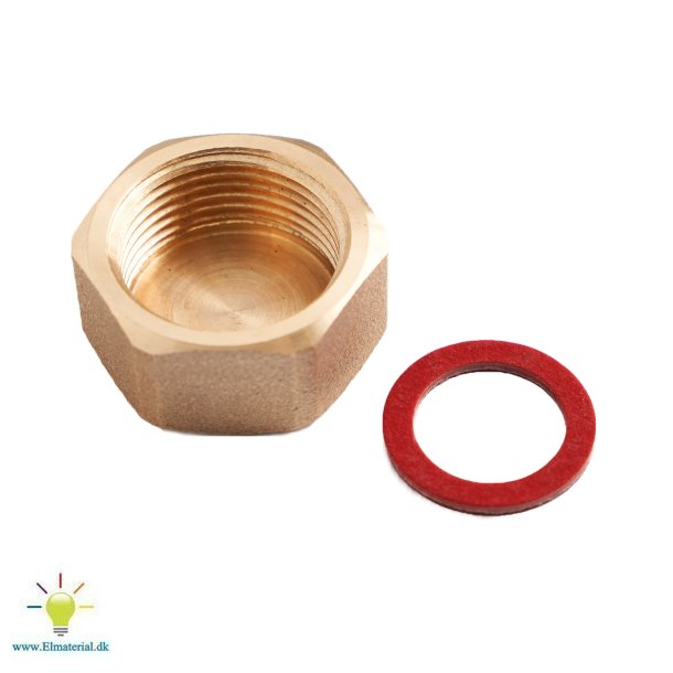 Roth Slutmuffe 3/4", Rdgods