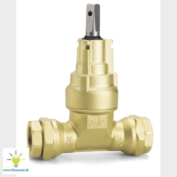 32Mm Messingventil M/Skruekobl