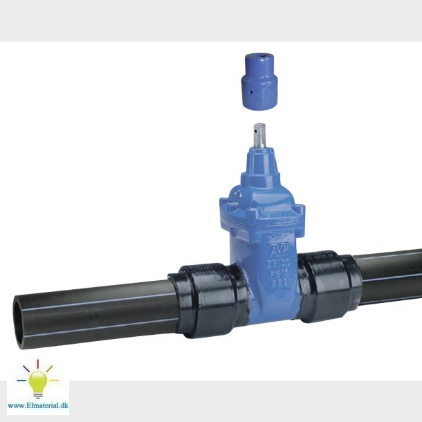 225Mm Avk Ventil Med Pe-Ben