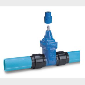 180 mm ventil med Safetech-rör