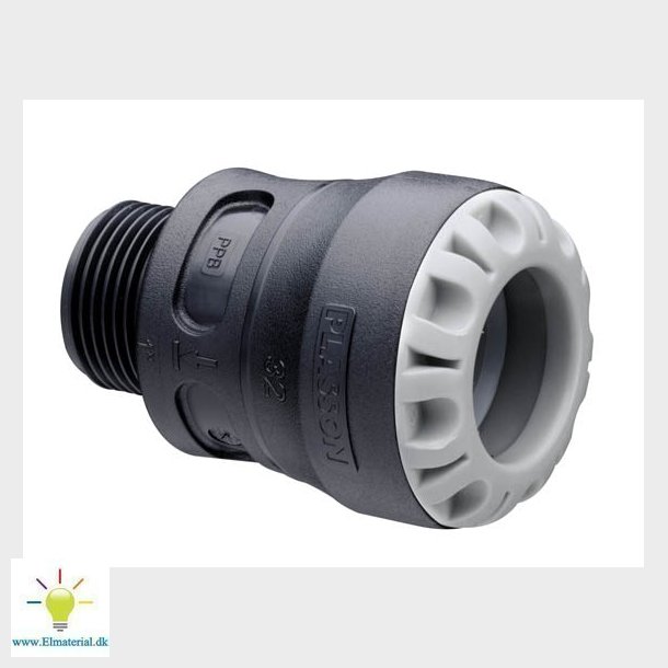 40X1.1/4" Plasson Overgang Nip