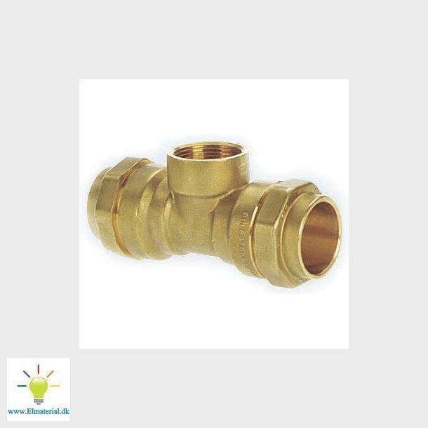 63Mmx2" Isiflo Tee Med Muffe