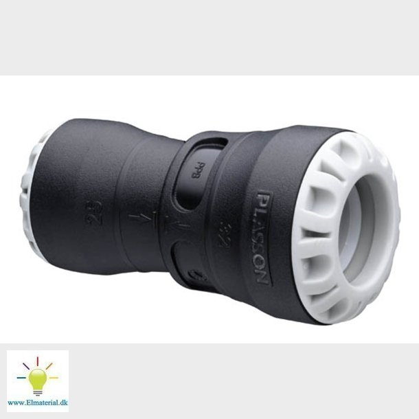 40X32Mm Plasson Samlemuffe Red