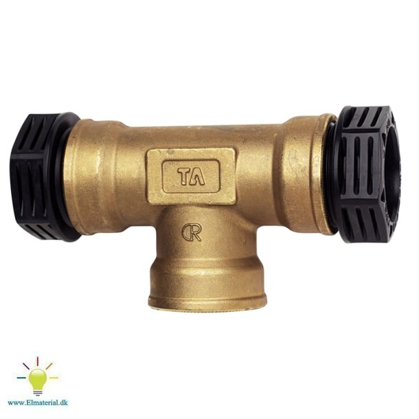 25X1" Prk Tee Med Muffe