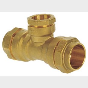 50X32X50Mm Isiflo Tee, Röd.