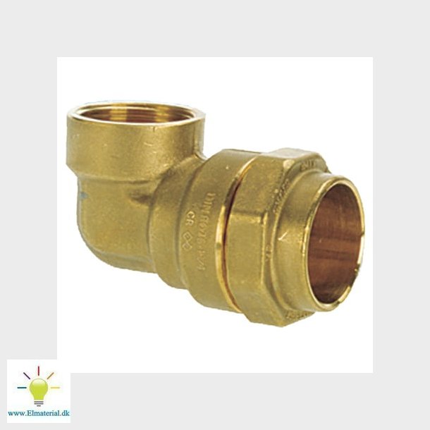 40Mmx1.1/4"Isiflo Vinkel M/Muf