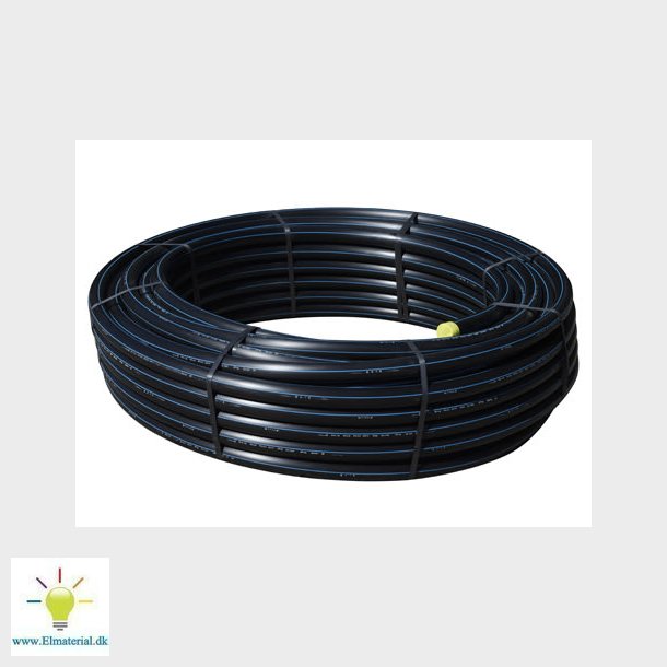 90Mm Pe80 Svart / Bl Pn10 50M