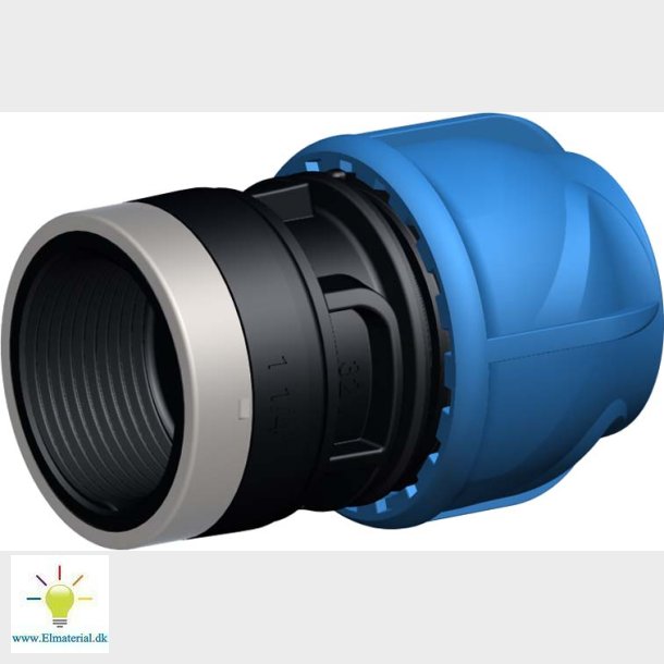 90Mmx2.1/2" Gf Overgang M/Muf