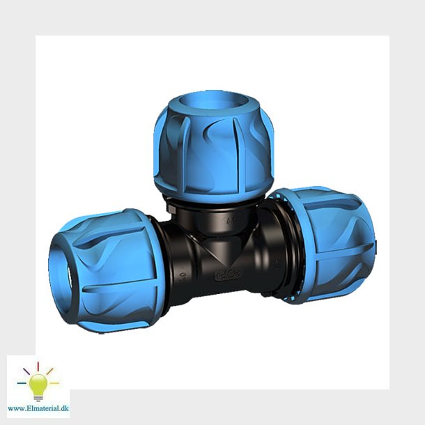 75X75X75Mm Gf Tee, Lige