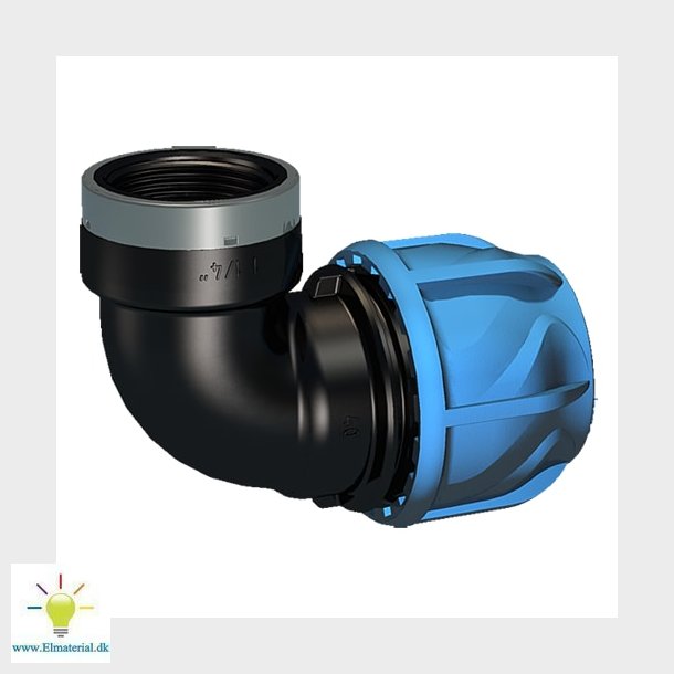 50Mmx1.1/4" Vinkel 90Gr M/Muf