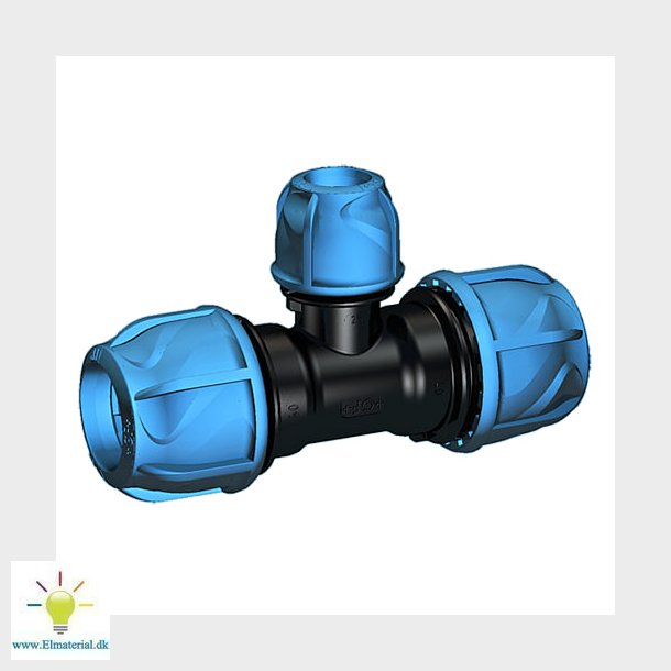 20X25X20Mm Gf Tee, Reduceret