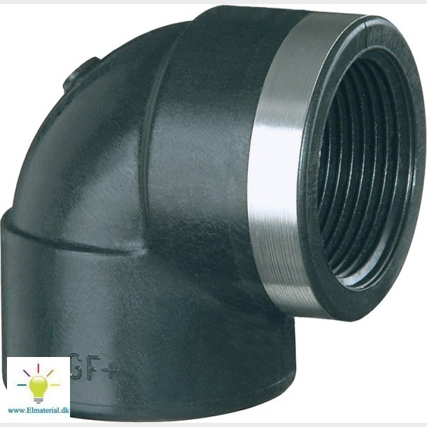 40Mmx1.1/4" Gevindvinkel, Pn10