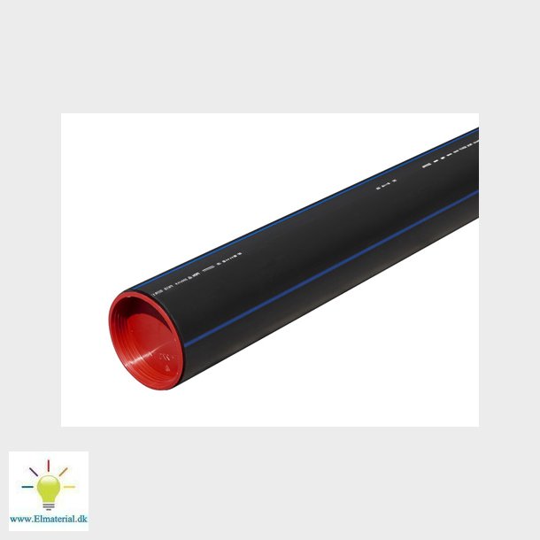 250Mm Pe100 Sort/Bl Pn10 6M