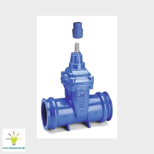 225Mm Avk Muffeventil Til Pvc