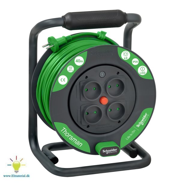 Kabeltrumma 40M H05Vv-F 2X1