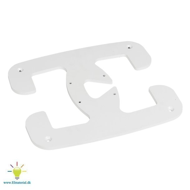 Stander-Mini Fod Hvid