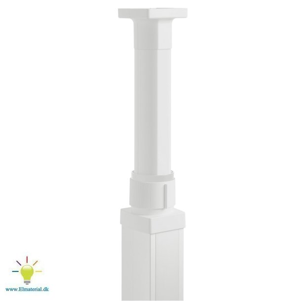 Stander Teleskopafdkning Hvid